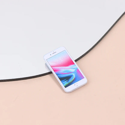 1:12 Scale Miniature Dollhouse Mobile Phone Model for Doll House Decoration