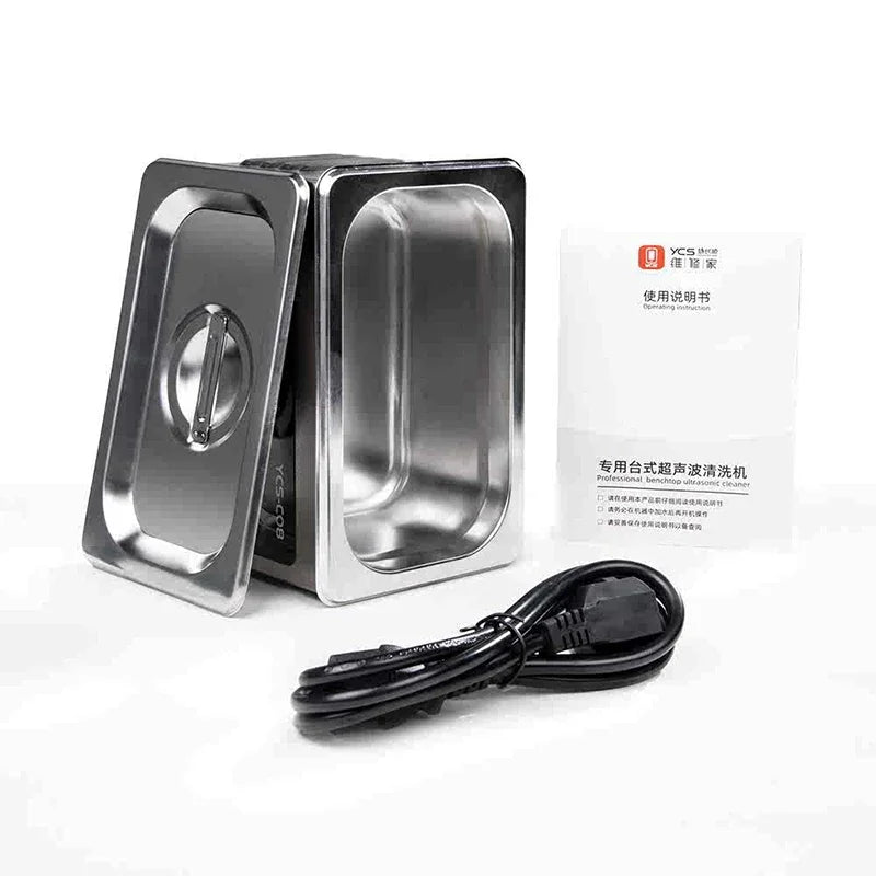 YCS YCS-C08 Ultrasonic Cleaning Machine Mobile Phone Accessories Cleaning Machine Portable Ultrasonic Cleaner