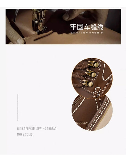 Outdoor Hiking Shoes Men Sneakers Summer Slip on Casual Men Shoes Breathable Suede Leather Shoe Anti-skid Walking Shoes Footwear