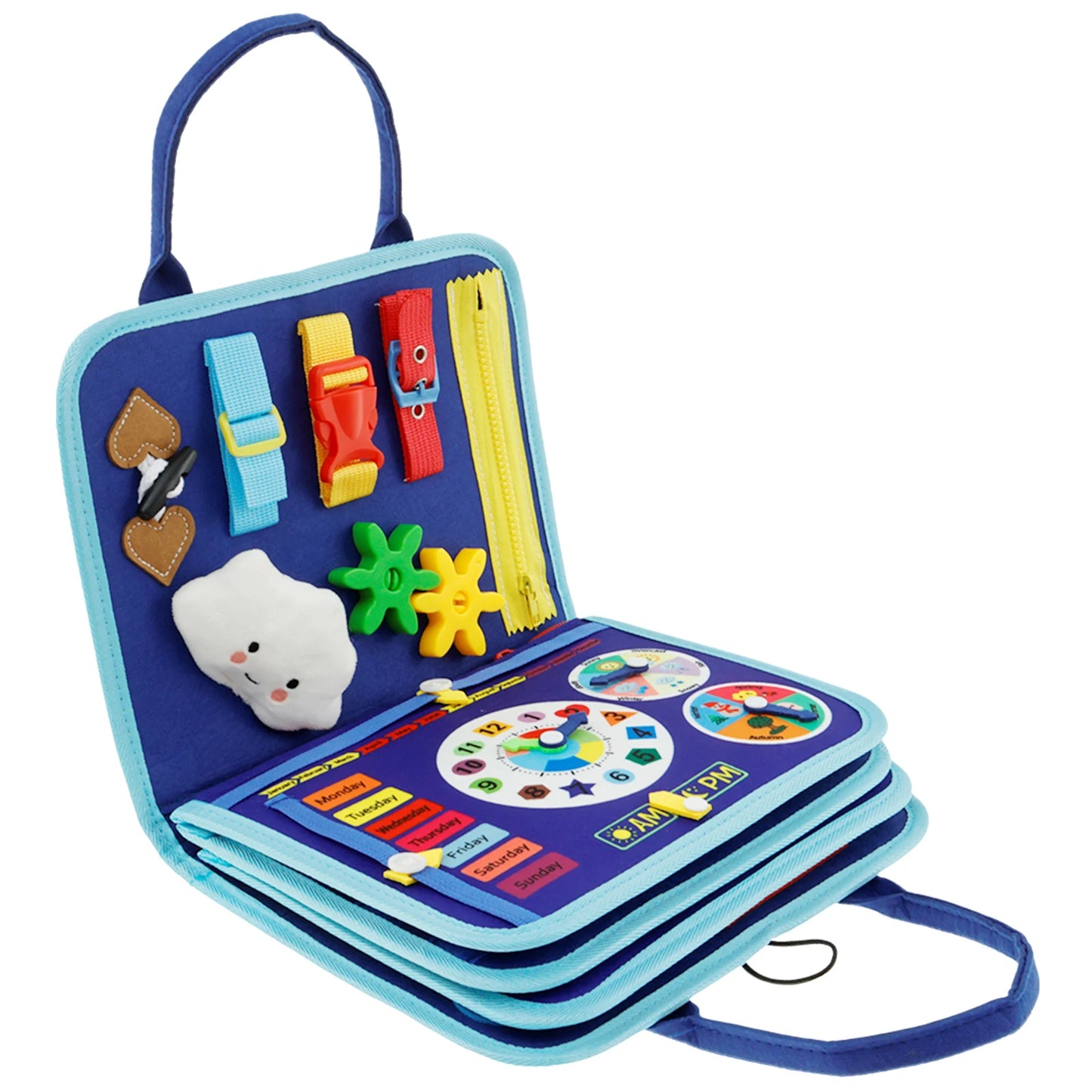 Baby Felt Books Educational Sensory Toy Animals Sensory Books Early Development Interactive Quiet Books Educational Sensory Toy