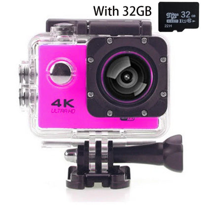 4k HD Mini Action Camera WiFi Remote Control Sport Camera Underwater Waterproof Video Recording Cameras Action Video Cameras
