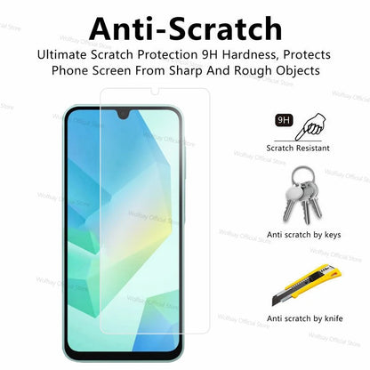 2/4PCS Screen Protector For Samsung Galaxy A16 5G Tempered Glass Samsung Galaxy A16 5G Protector Glass For Samsung Galaxy A16 5G