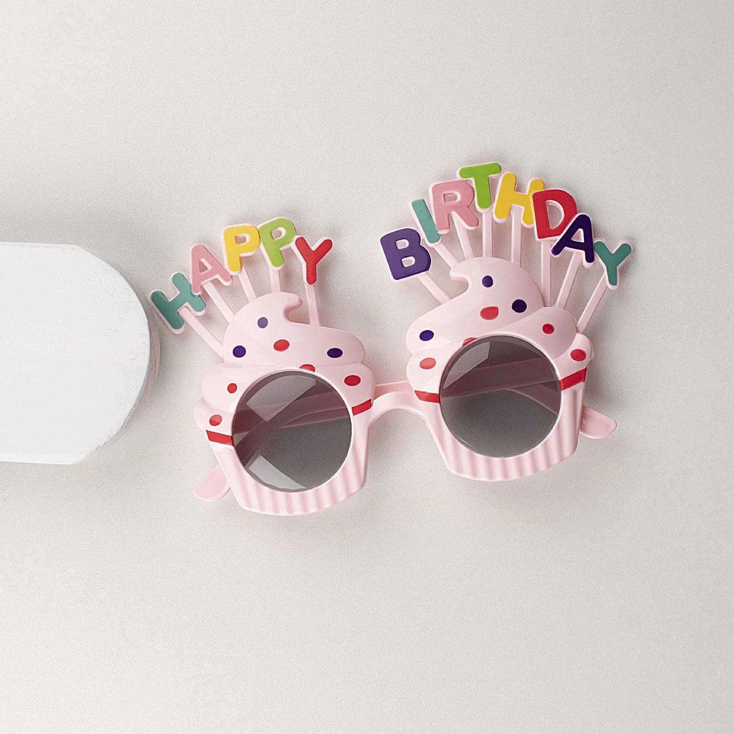 New fun birthday party glasses Photo booth props Glasses Summer party supplies Party favors