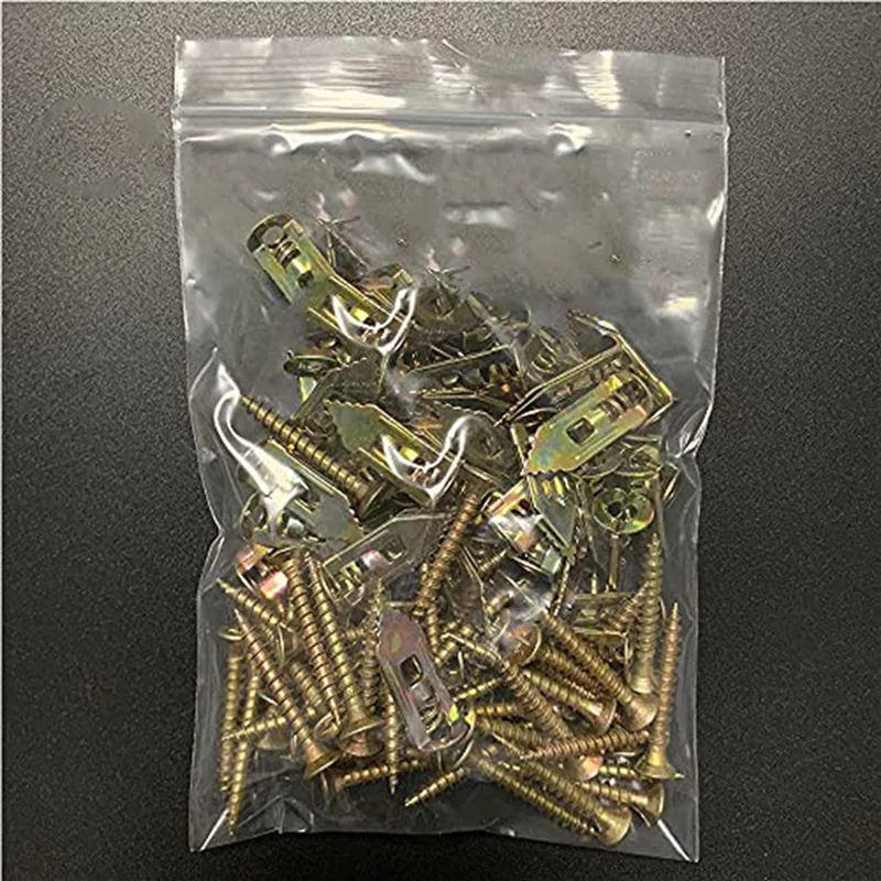 Drywall Self-Drilling Anchors With Screws, Hollow-Wall Anchor Kit With Screws, Suitable For Wall Insulation Board, Shelf-Best Se