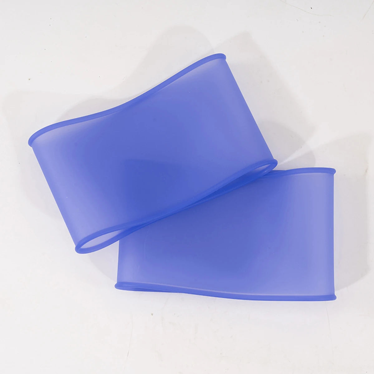 2pcs Non-Slip Silicone Soccer Sock Sleeves - Fit, Durable Grip for Athletes, Perfect for Football & Sports, Black - For Football