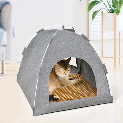 Cat Tent High Quality Cat Bed Foldable Pet Bed Waterproof Cat Camping Bed Portable Bed