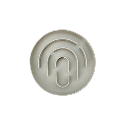 Pet Slow Feeder Bowl Cat Dog Silicone Non slip Slower Food Feeding Dishes Durable Pet Bowl for Large Medium Small Dogs Puppy