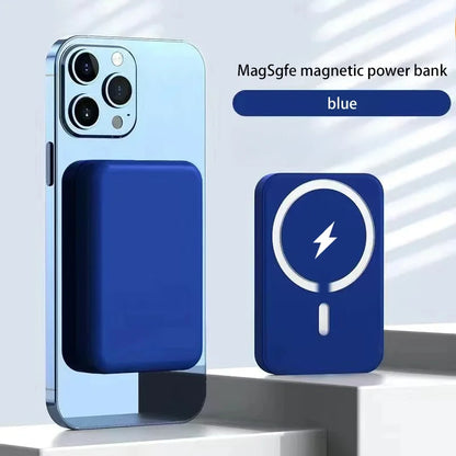 50000mAh Magnetic Wireless Power Bank External Portable Battery Pack for iPhone 12 13 14 15 Series Original 1:1