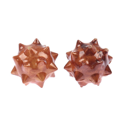 1 Pair Hand Massage Ball Palm Acupuncture Point Palm Massage Ball Masajeador De Pies