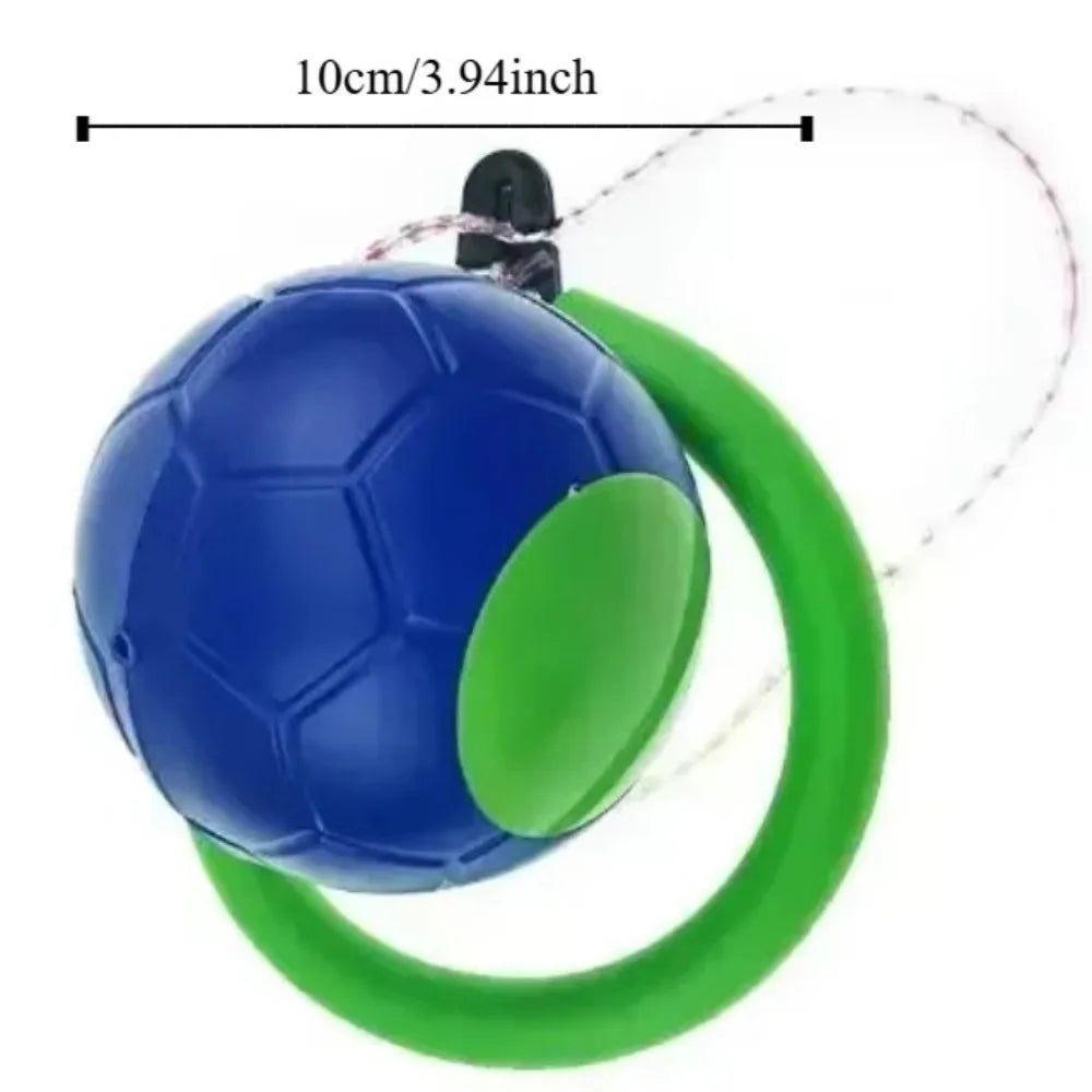 Foot Hoop Ball Foot Jumping Ball on String Exercise Sports Reaction Training Ball Skip Ropes Sports Height Growth