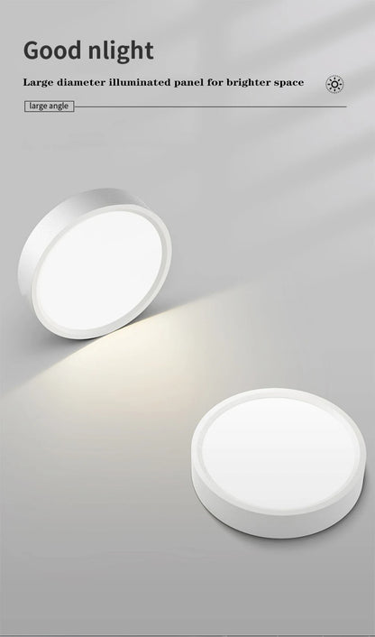 LED Ceiling Light 5W 10W 15W 18W 24W Surface Mounted Downlight Ceiling Lamp for Living Room Kitchen 220V Spotlight Panel Lights