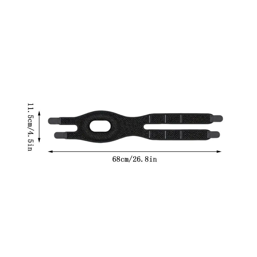 Support Gear Sports Knee Pads Breathable Adjustable Patellar Strap Enhance Joint Stability Comfortable Knee Brace Outdoor Sports