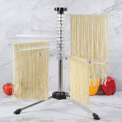 Drying rack manual rotating drying rack wake-up special hanging rack foldable easy to store kitchen tools