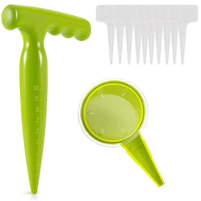 Garden Seeder Set Gardening Sower Household Manual  Multifunction Adjustable Gardening Tools Plant Seeding Dispenser Accessories