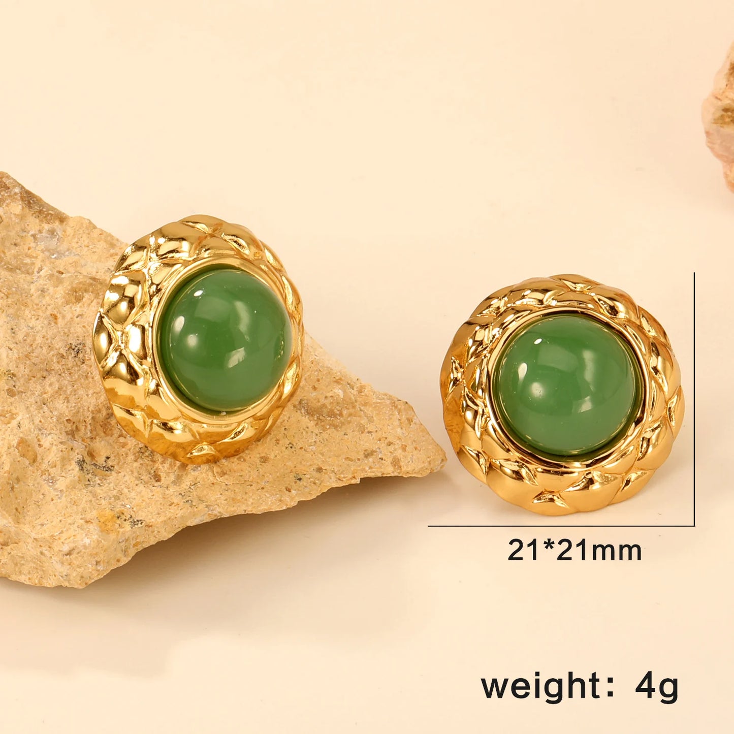 LUXUSTEEL Irregular Vitality Earrings Butterfly Women Stud Earrings Round Stainless Steel Female Ear ring Elegant Jewelry Gift