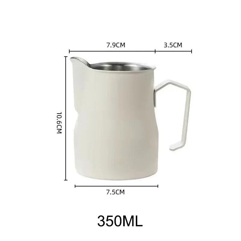 Coffee Milk Frothing Pitcher Jug Stainless Steel With Scale Espresso Steaming Pitchers Professional Milk Foam Jug Barista Craft