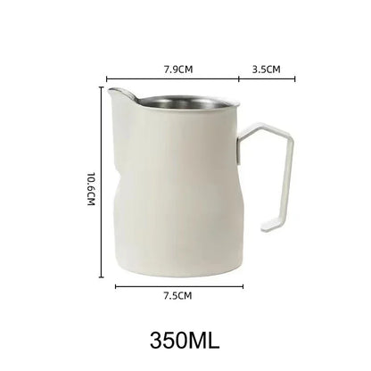 Coffee Milk Frothing Pitcher Jug Stainless Steel With Scale Espresso Steaming Pitchers Professional Milk Foam Jug Barista Craft