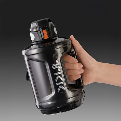 1800Ml Large Sports Plastic Water Bottle with Straw Lid Lock for Hydration, Gym Workouts, Outdoor Fitness, Travel, Camping