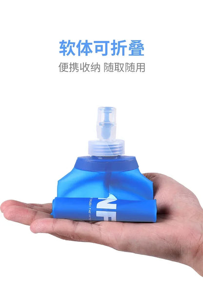 500ml Outdoor Sport Camping Running Sport Bicycle Soft Water Bottle Folding TPU Soft Flask Water Bag