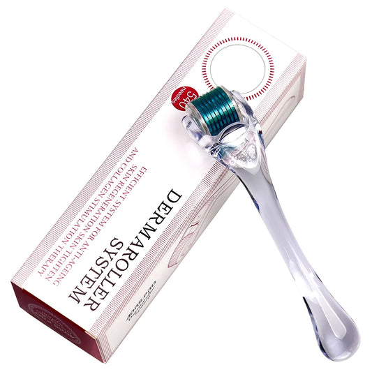 Professional Beauty Derma Roller Micro Face Roll Hair Growth For Skin Facial Hair Beard Scalp Micro Needle Face Roller Skin Care