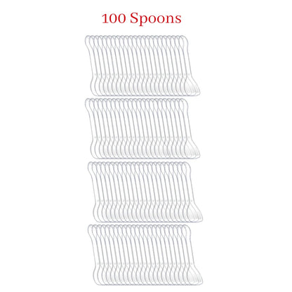 24Pcs Ice Cream Cups with 100 Spoons Carnival Party Circus Tent Shaped 8 oz Paper Carnival Cup Red White Striped Snack Cup Party