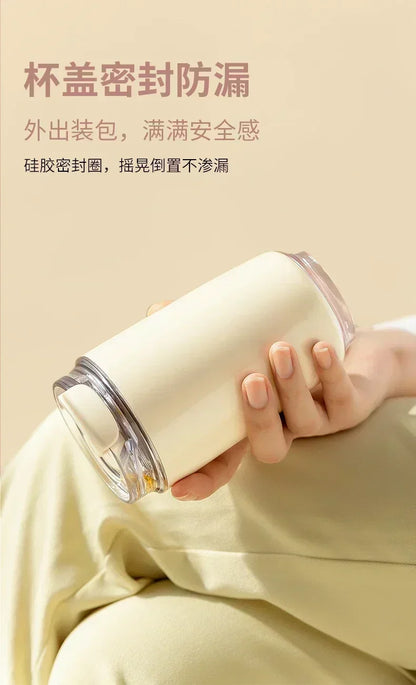 480ml Insulated Water Bottles 2024 New Thermos Bottle Stainless Steel Water Bottles Drinking Bottle Coffee Cup Travel MugTumbler