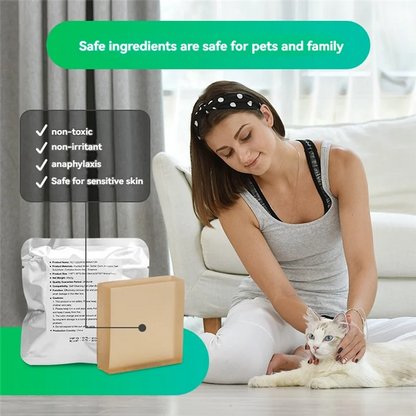 N50 Odor Eliminator Forpuramax Self-Cleaning Cat Litter Box Pet Toilet Odor Control Deodorant Cubes 3PCS