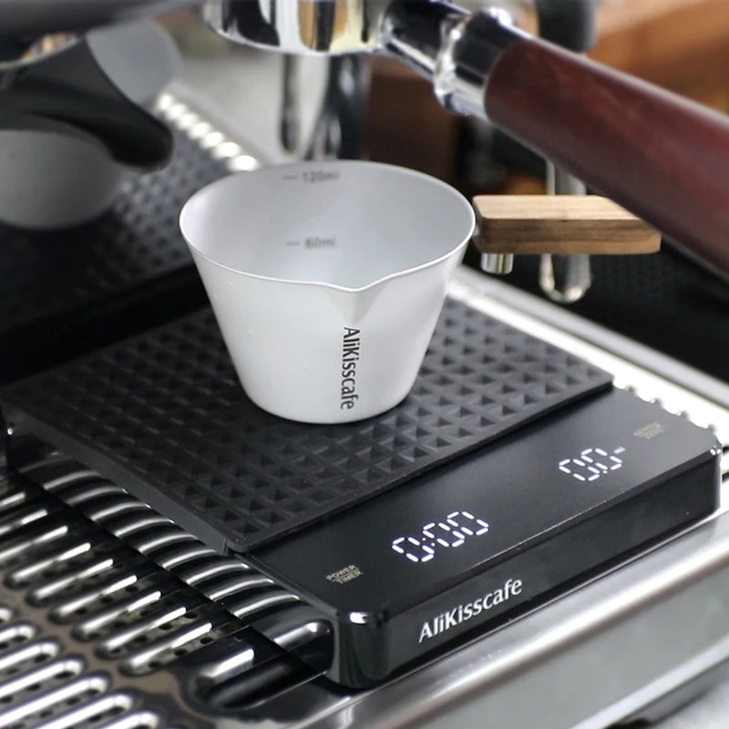 Espresso Scale With Timer Digital Usb 3kg Electronic With Pad High Precision Portable Barista Tools Home Coffee Accessories