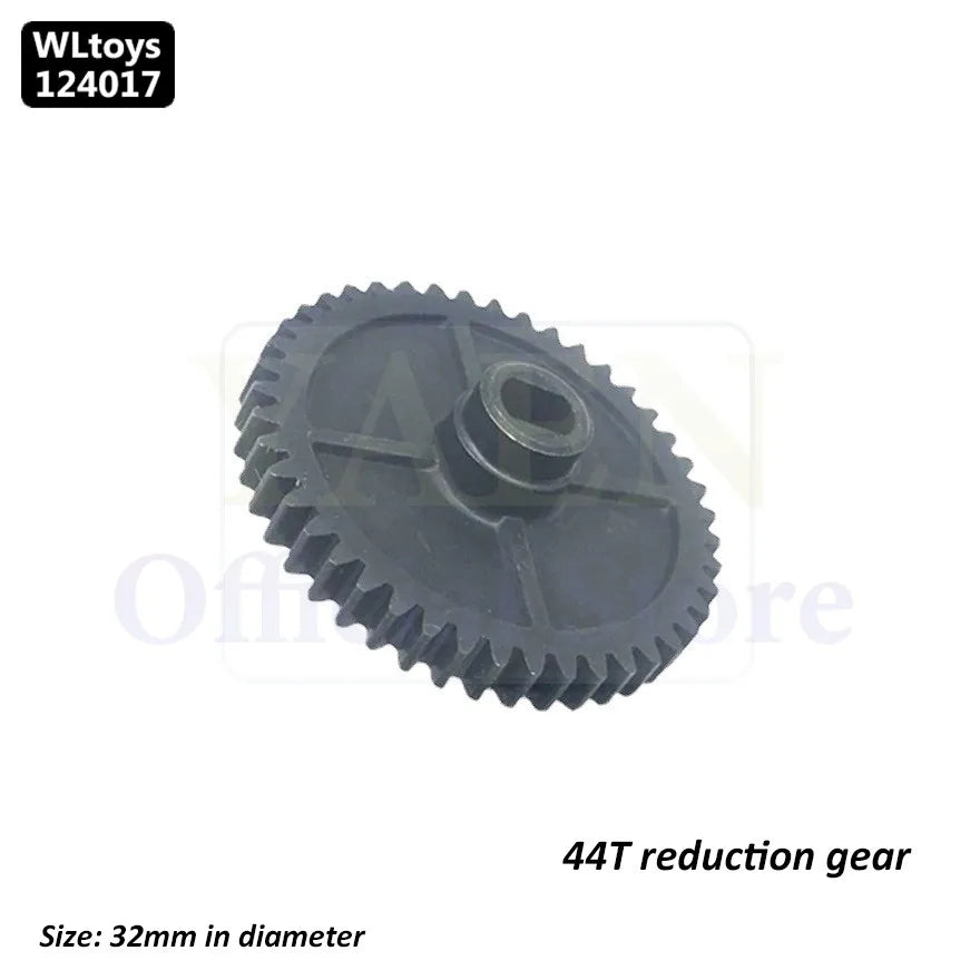 WLtoys 124017 1/12 RC Original Metal Spare Parts Swing Arm C Seat Bottom Motor Differential Gearbox Shock Absorbers Tire