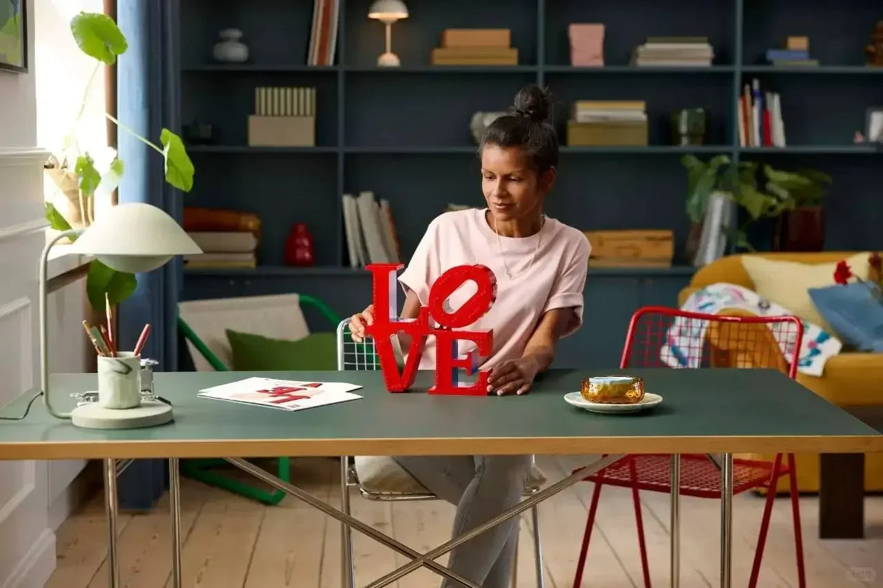 Hprosper For Art Love Decorative Lamp Home Decor Gift for Valentine's Day