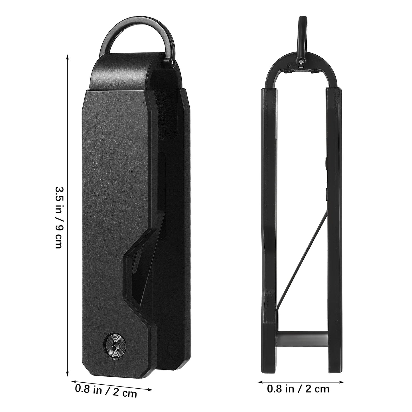 Compact Key Organizer Men Keychain Metal Key Holder Silent Key Organizer Pocket Key Chain Smart Keychain Metallic Key Holder