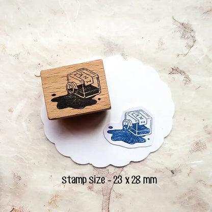 Stamp Scrapbooking Supplies Flower Petal Birds Stationary Kawaii Wooden Stamps