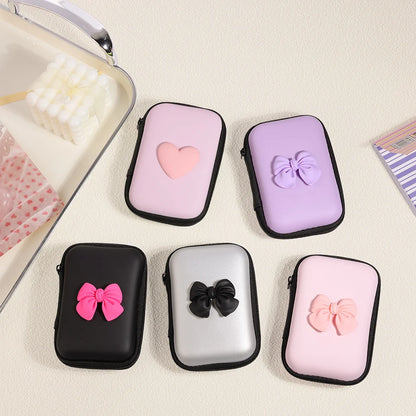 3D Bow Charger Cable Protector Cover For iPhone 20W 18W Charger Protector Storage Bag Case Cover Management Wire Cord Organizers