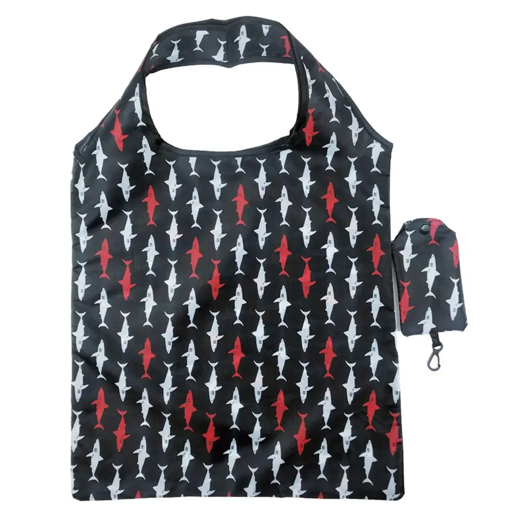 Foldable Shopping Bags for Groceries Recyclable Grocery Tote Pouch Eco-Friendly Heavy Duty Washable Shopping Bag