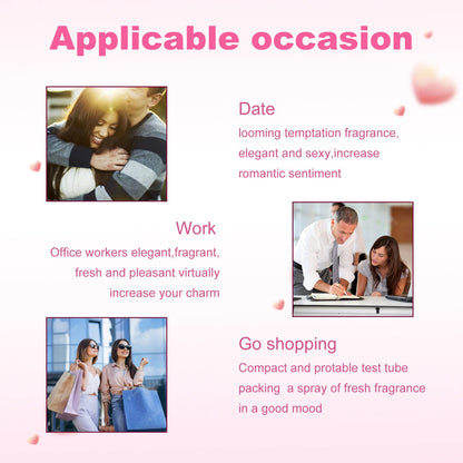 Glamour Perfumes Floral Scent Refreshing Natural Fragrance Enhanced Scent Pheromones Light Fragrance Body Mist Fragrant Perfume