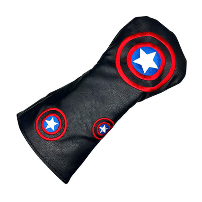 Golf Five-pointed star Pattern Head cover Driver Head Covers Fairway Wood Head Covers Hybrid Head Covers Putter Cover