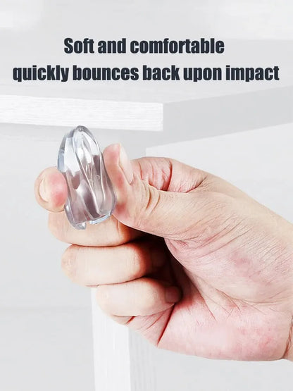 10PCS/4PCS Clear Anti-collision Coffee Table Furniture Corner Protectors Children's Soft Corner Sheathing Living Room Decor