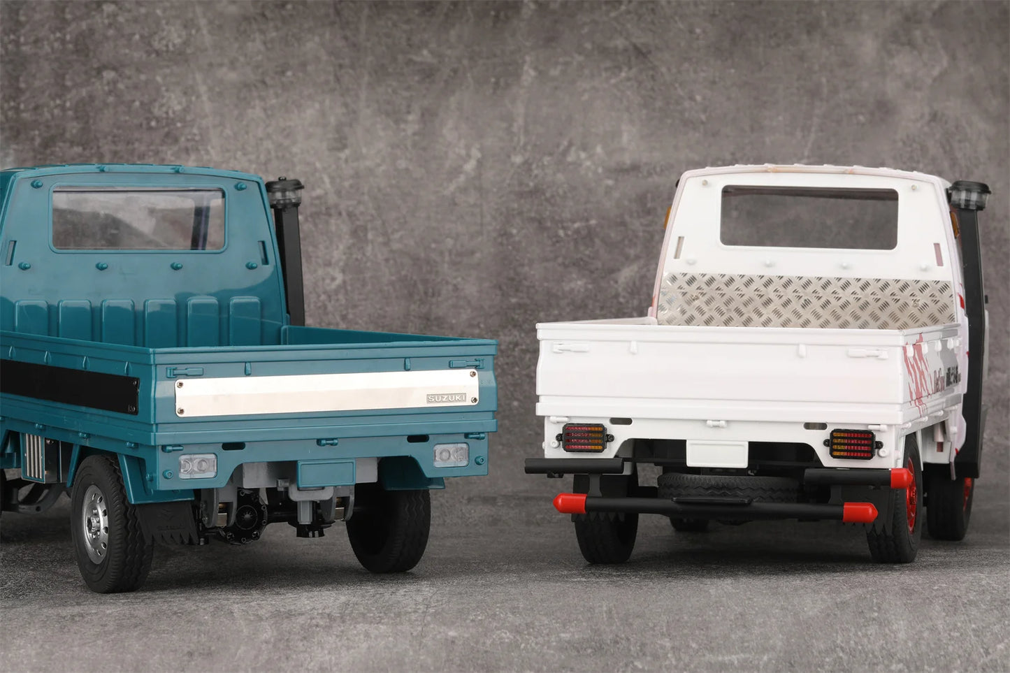 for WPL D12 Truck 3D Metal Lamp Cover Headlight Front & Rear Light Guard 1/10 RC Trailer Remote Control Car Spare Part Upgrade