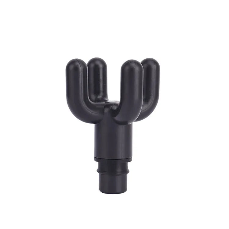 Muscle relaxer head vibrates to relax gun head massage gun fitting head