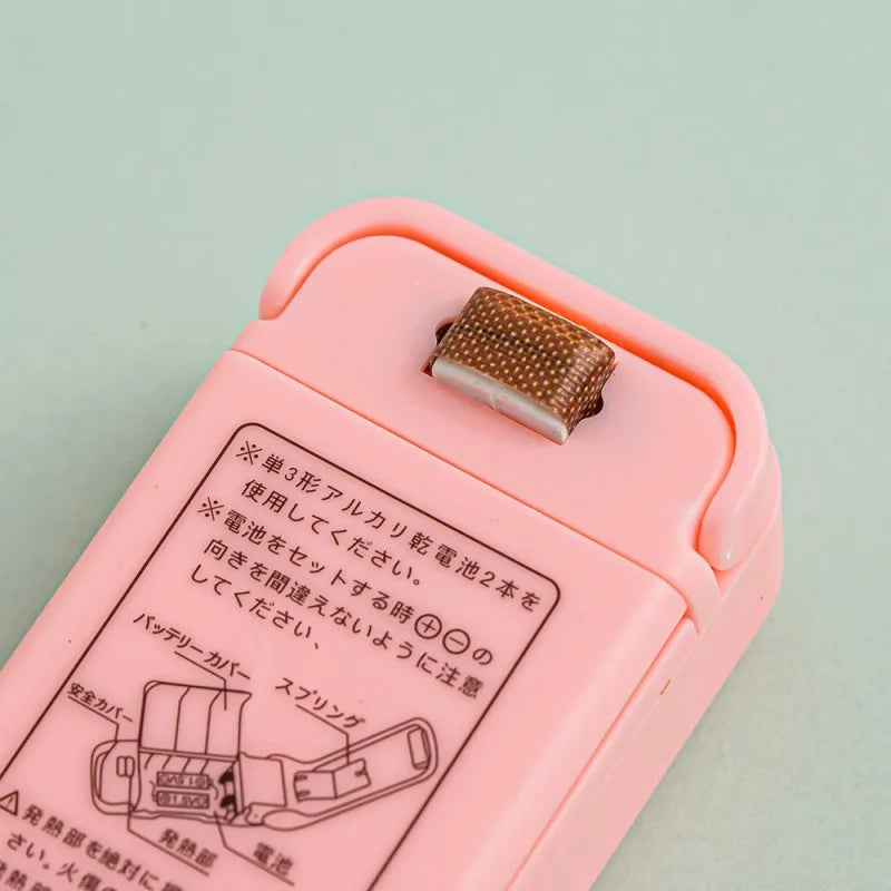 Mini Heat Bag Packaging Sealer Portable Plastic Bag Clip Sealing Machine Food Storage Seal Snack Sealing Kitchen Gadgets