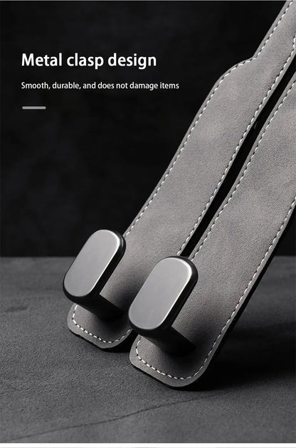 2 in 1 Car Hook For Car Rear Seat Back Hooks Headrest Hanger Clip Universal Double Hooks Holder Storage Car Interior Accessories