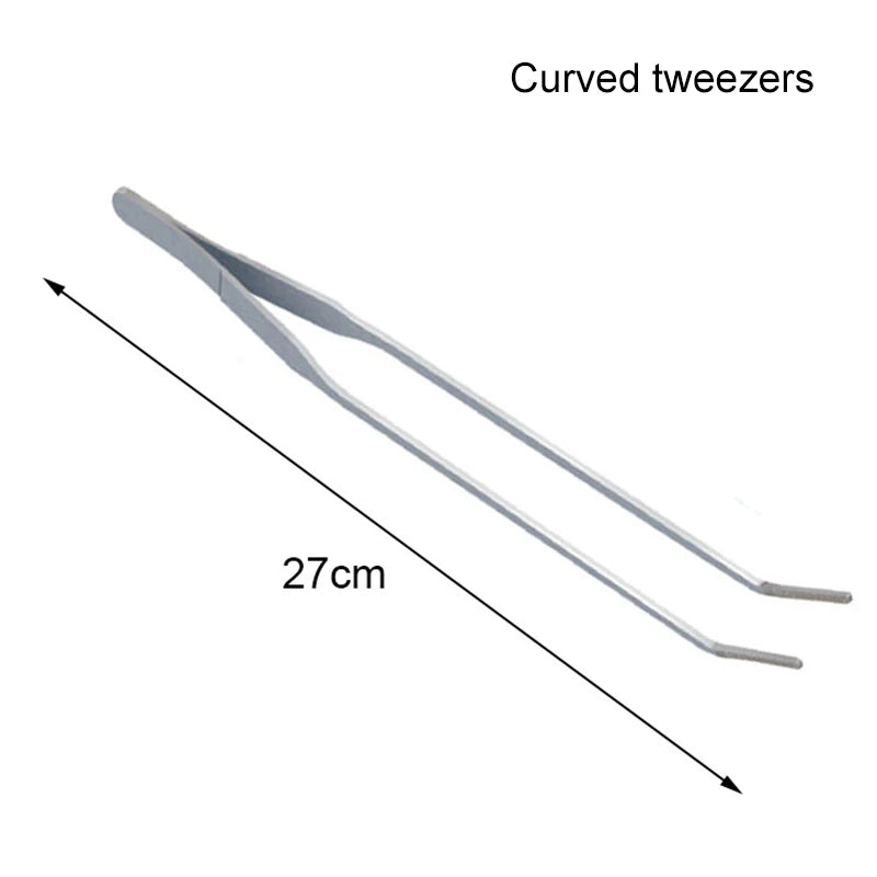 Aquarium Scissors Tweezers Tool Fish Tank Plants Wave Scissors Water Grass Stainless Cleaning Tools Holder Aquarium Accessories