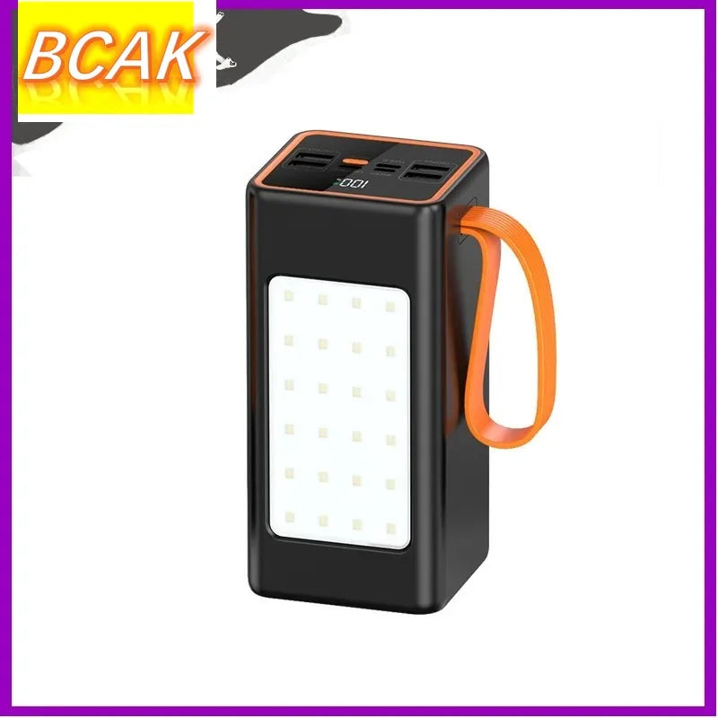 BCAK Brand Upgraded Version Super power bank fast charging with LED Super Large Capacity 500000mah 100000mah 200000mah 300000mah