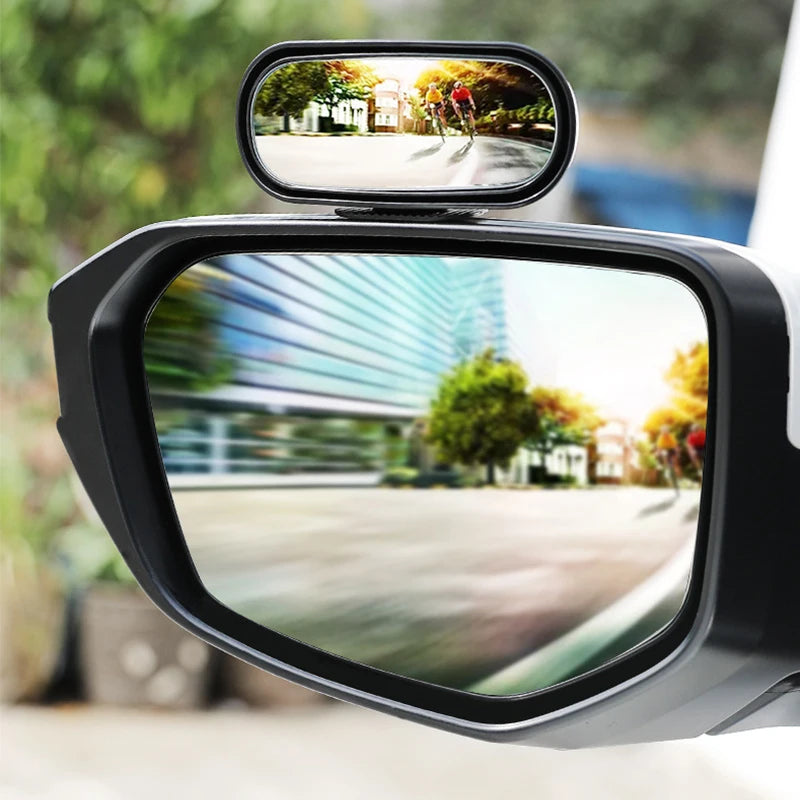 Car Blind Spot Mirror 360° Adjustable Wide Anger Parking Assitant Auto Rearview Safety Universal Car Mirror Car Accessories