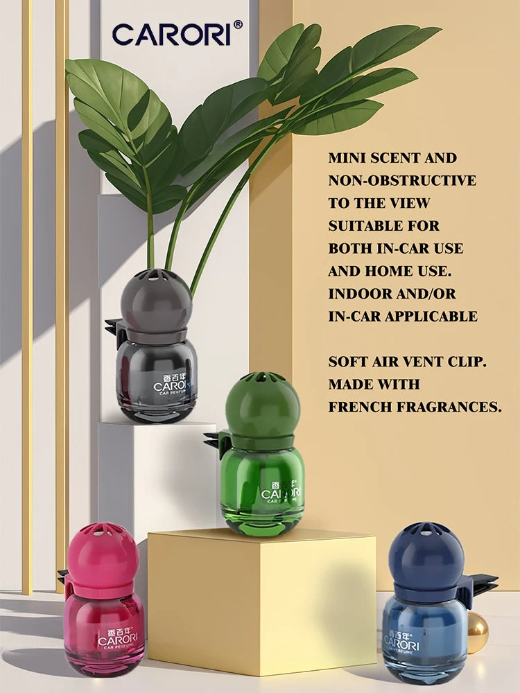 Car Freshener Natural Fragrance Air Purifier Long-Lasting Odor Eliminator for Car &Home Decorative Scent Diffuser with Fresh