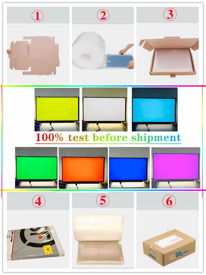 B156HAN09.0 N156HCG-GQ1 NE156FHM-N61 N156HCA-GA4 LQ156M1JW31 15.6" Laptop IPS LCD Screen 72% NTSC 400nit 1920x1080 30pin eDP