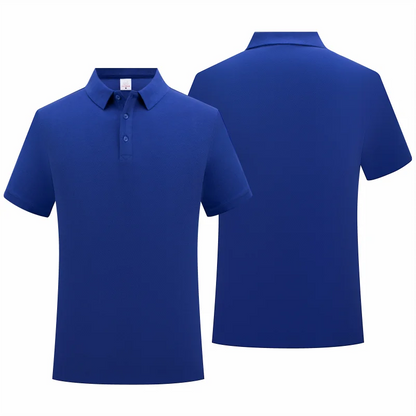 100% Cotton Solid Color Polo Shirt Casual Short Sleeve Lapel Men's Shirt Fashion Apparel 9 Color Polo Shirt