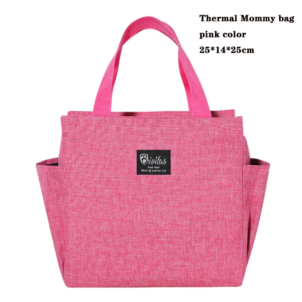 Food Storage bag Student lunchbag cool food bag for Children Food Container for Kids Schiool Thermal Lunch food Bag Mommy bag