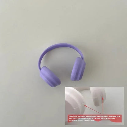 Labubu Headphone Cute Earphone for Labubu I II Mini Plush Doll Headset Decoration Fashion DIY Doll Accessories Gift