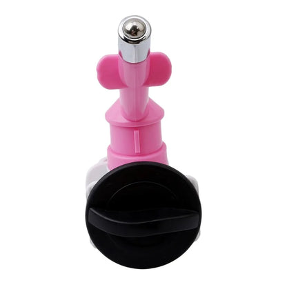 Cute Feeder Pet Puppy Dispenser Water Bottle Dog Fountain Hanging Head Drinking Ball Mounted Pet Water Dispenser